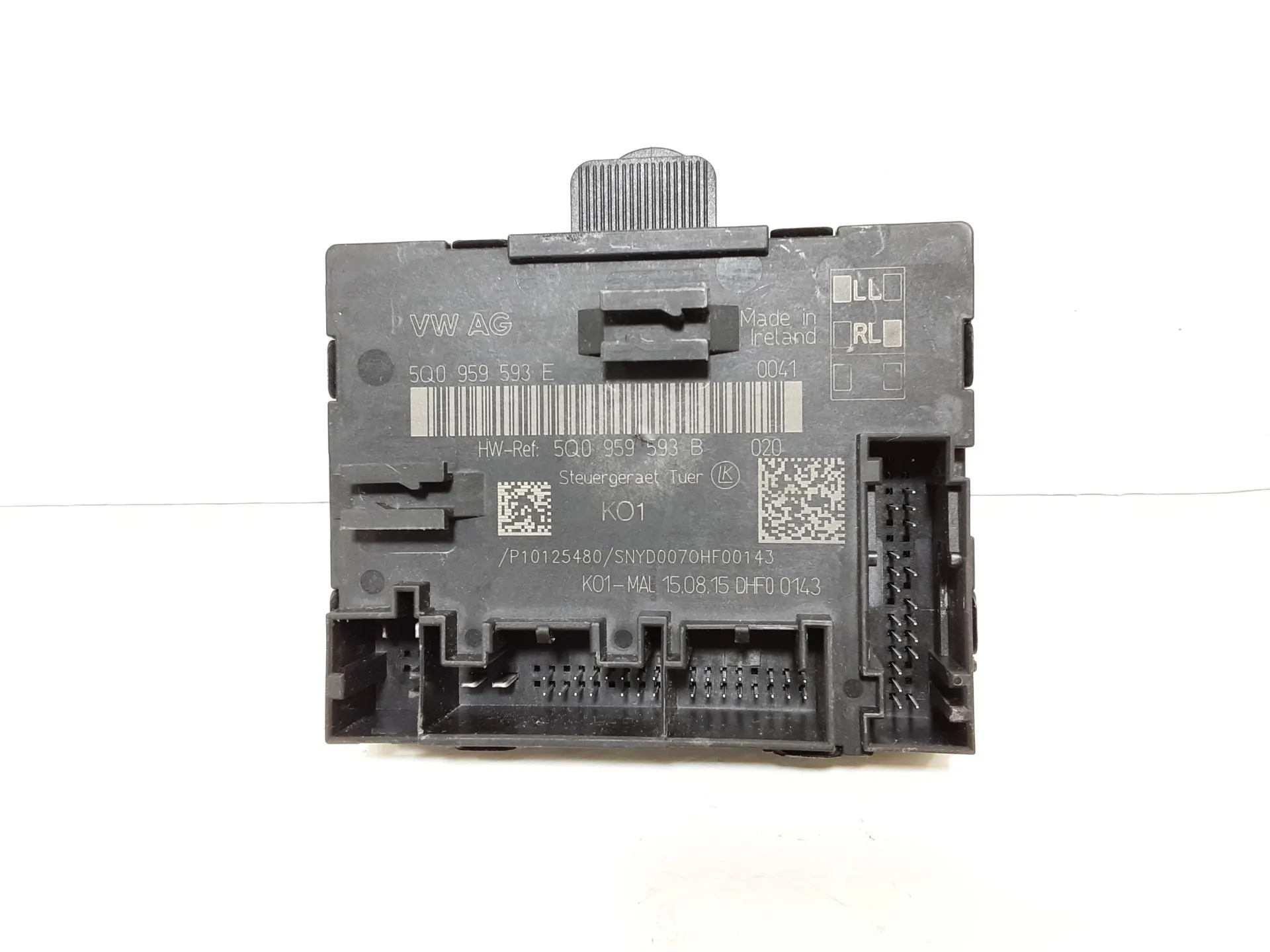 CENTRALINA PORTA SX GUIDA con codice 5Q0959593B da AUDI A3 Sportback Serie (8VA) (12>18)