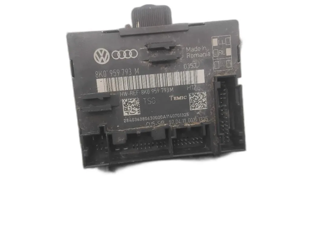 CENTRALINA PORTA SX GUIDA con codice 8K0959793M da AUDI A4 Serie B8 (8K2) (07>16)