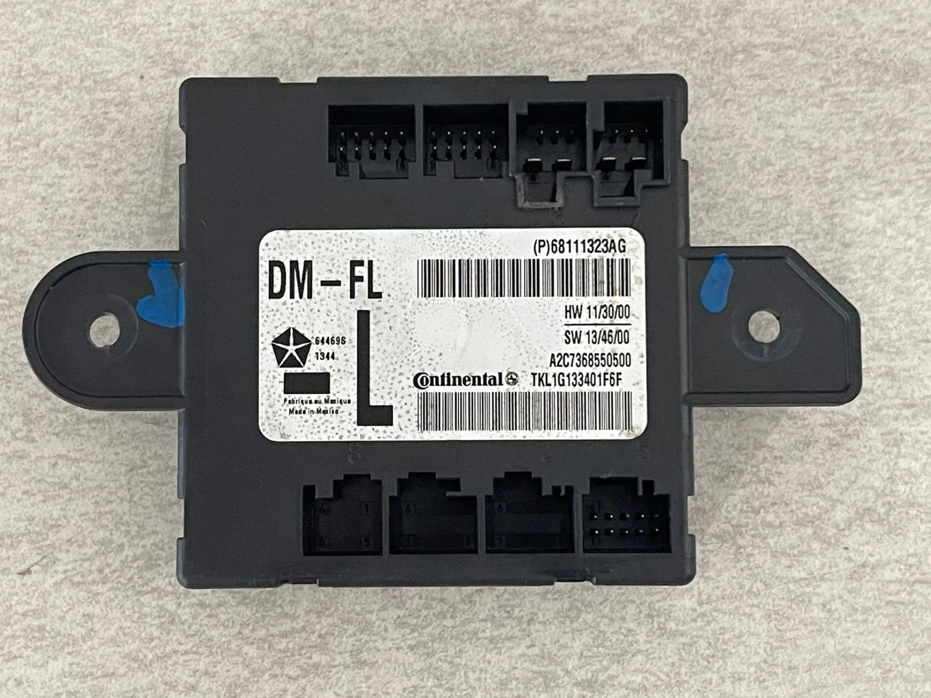 CENTRALINA PORTA SX GUIDA con codice A2C7368550500 da JEEP Cherokee 6° Serie (13>)