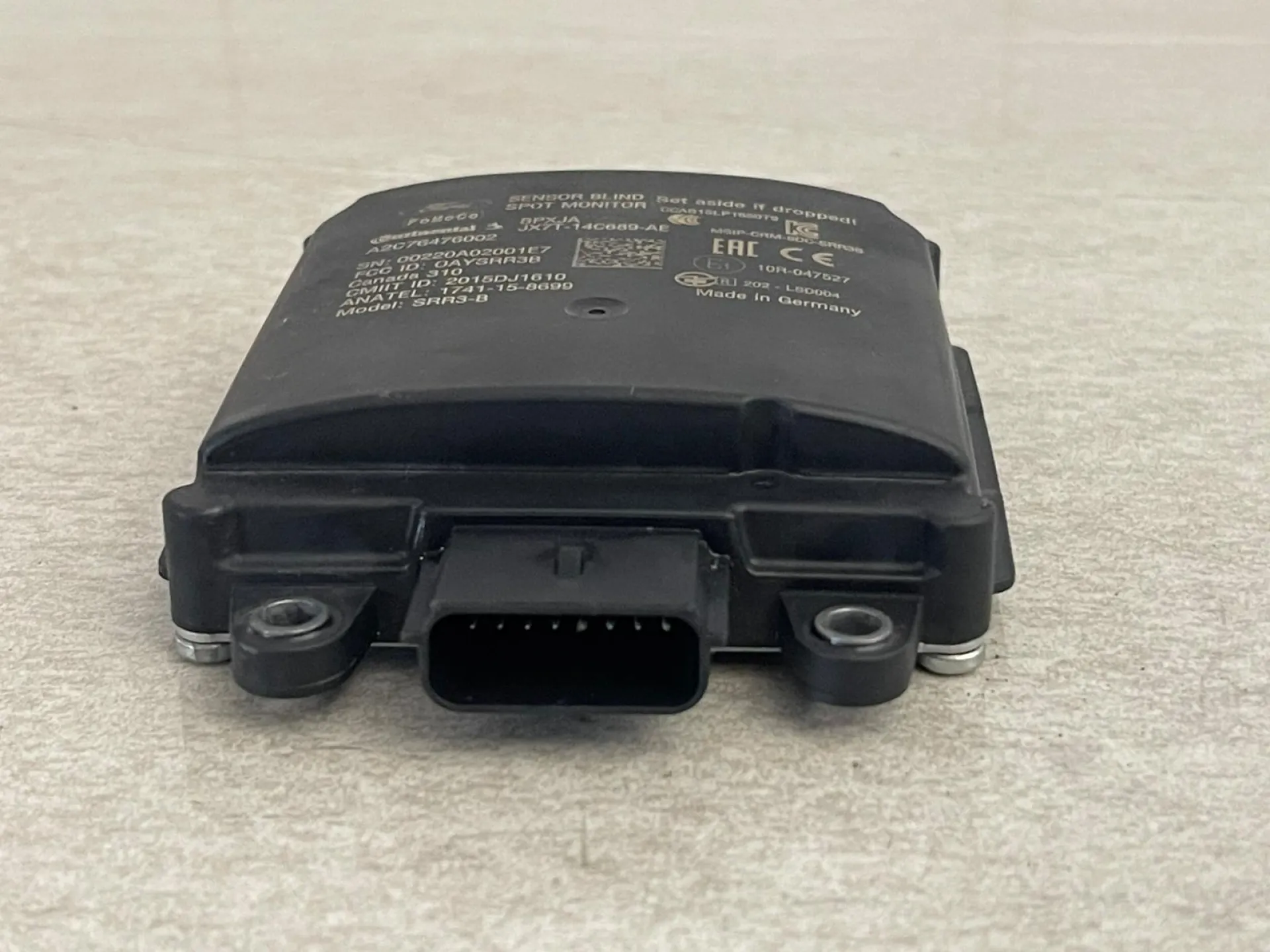 CENTRALINA SENSORE RADAR POSTERIORE SINISTRO con codice JX7T-14C689-AE da FORD Puma Serie Hybrid 1000 (19>)