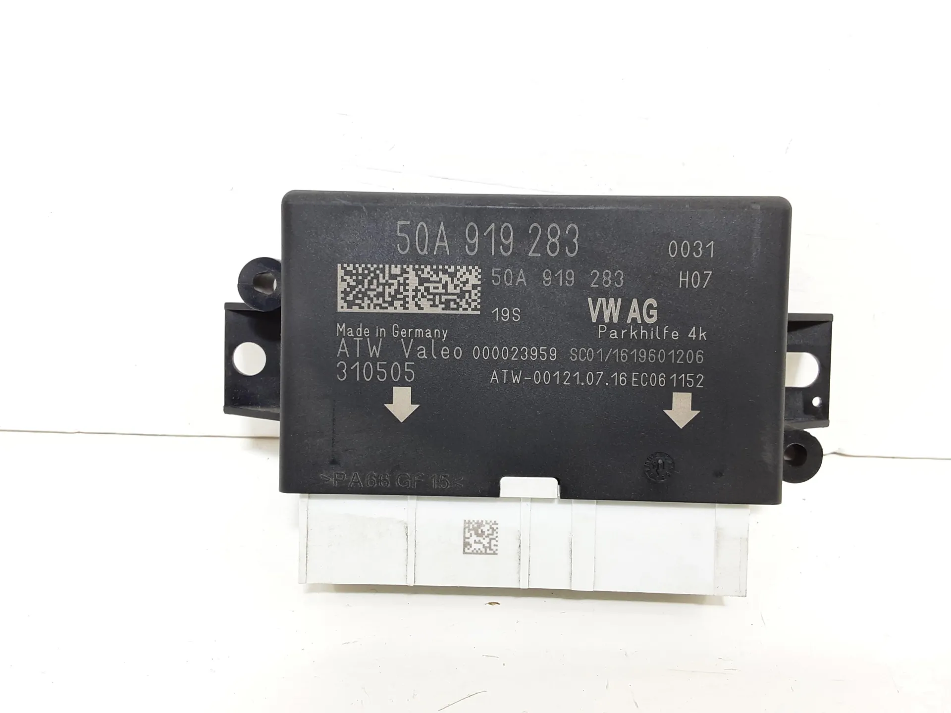 CENTRALINA SENSORI DI PARCHEGGIO con codice 5QA919283 da AUDI A3 Serie (8V1) (12>18)