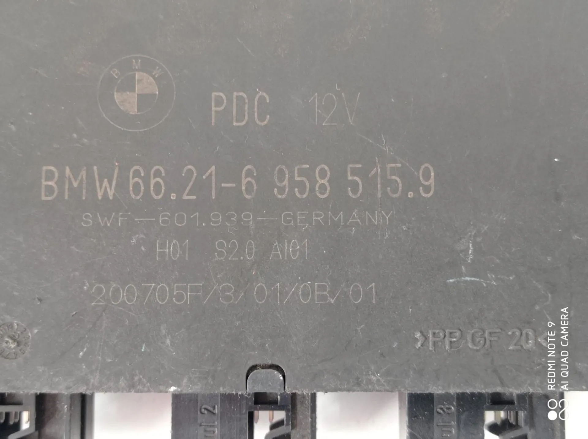 CENTRALINA SENSORI DI PARCHEGGIO con codice 66.21-6958515.9 da BMW X5 Serie (E70) (06>13)