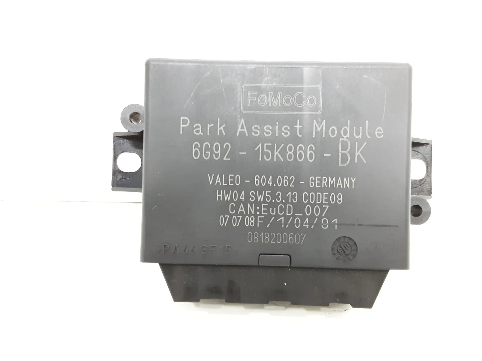 CENTRALINA SENSORI DI PARCHEGGIO con codice 6G9215K866BK da LAND ROVER Freelander 3° Serie (06>)