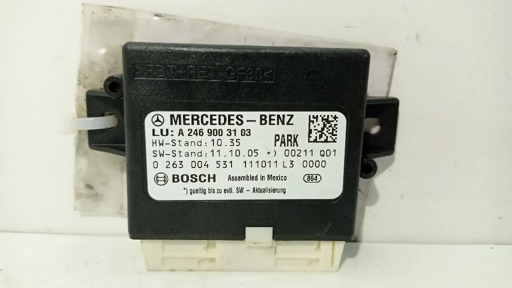 CENTRALINA SENSORI DI PARCHEGGIO MERCEDES Classe B W246 2° Serie A2469003103 651901 (12>)
