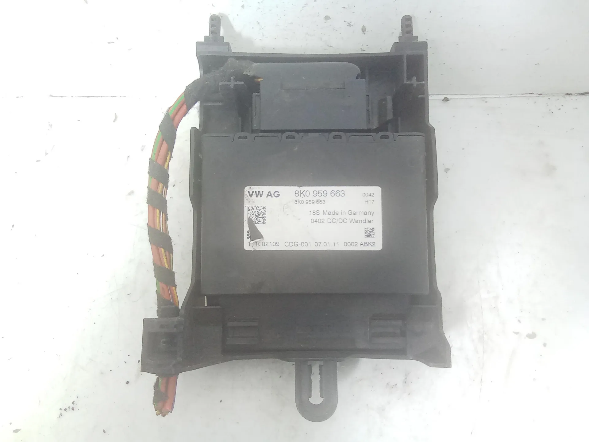 CENTRALINA START E STOP con codice 8k0959663 da AUDI A1 Serie (8X1) Cay Diesel 1600 (10>14)