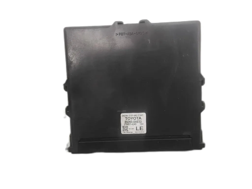 CENTRALINA START E STOP con codice 89260-0H030 da TOYOTA Aygo 3° Serie 1KR benzina 998 (15>)