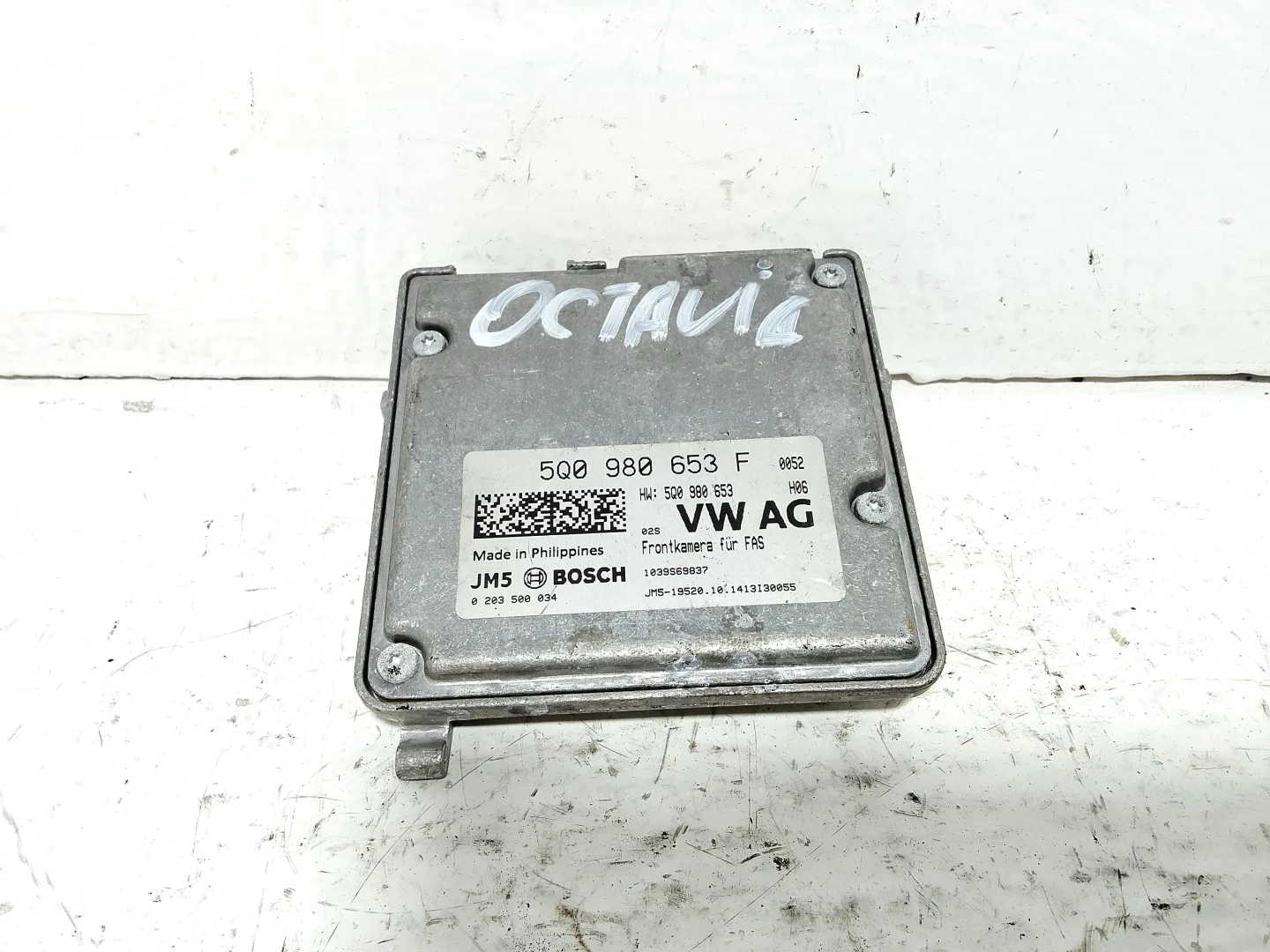 CENTRALINA TELECAMERA ANTERIORE con codice 5Q0980653F da SKODA Octavia S.Wagon 5° Serie (5E5) (16>20)