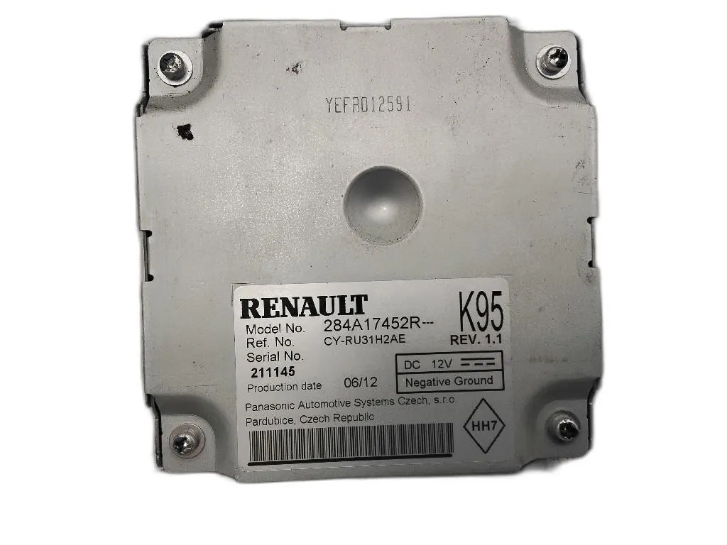 CENTRALINA TELECAMERA ANTERIORE con codice 284A17452R da RENAULT Megane III (08>16)