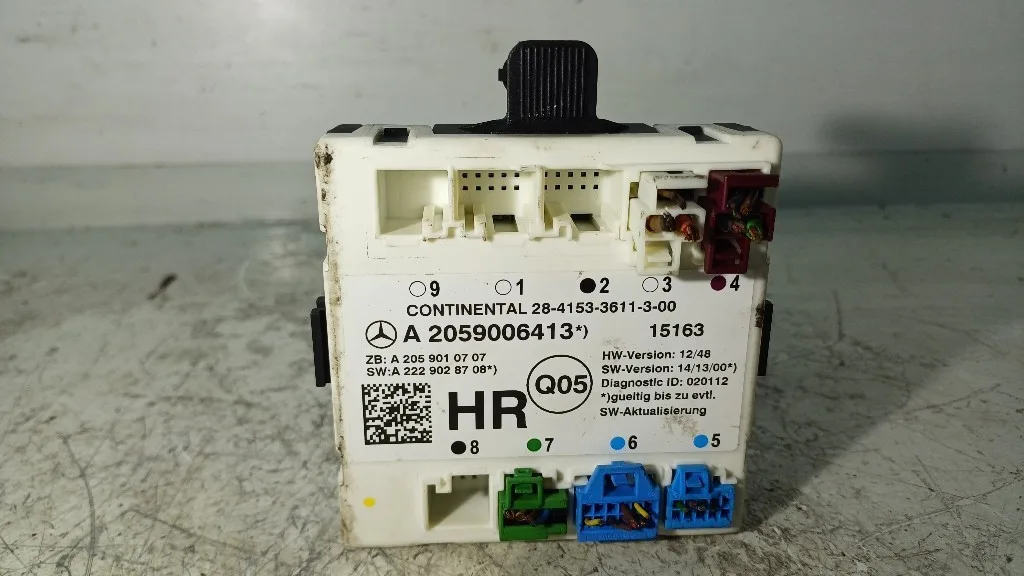 CENTRALINA VETRI MERCEDES Classe C S. Wagon W205 A2059006413 626951(R9M) (14>)