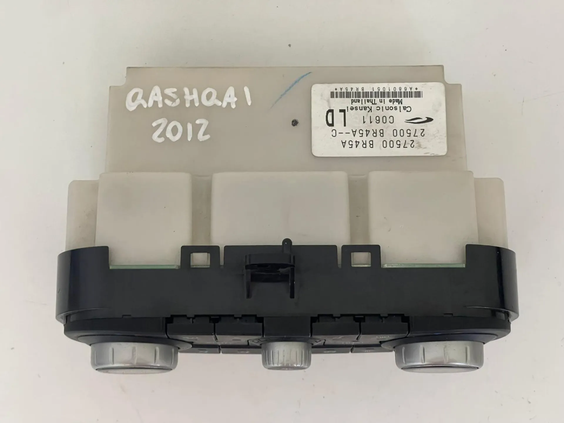 COMANDI CLIMA con codice 27500 BR45A da NISSAN Qashqai 2° Serie (10>13)