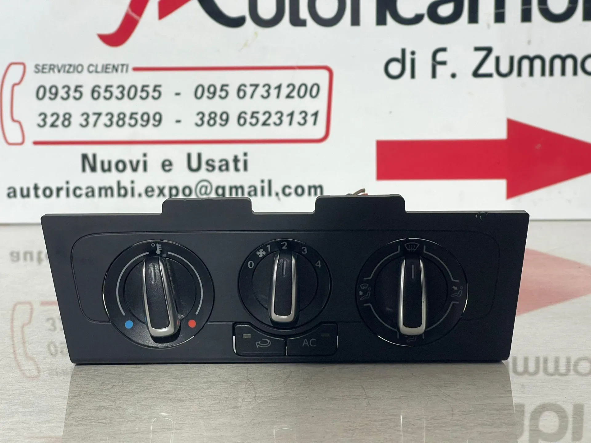 COMANDI CLIMA con codice 6R0820045N da VOLKSWAGEN Polo 5° Serie (09>17)