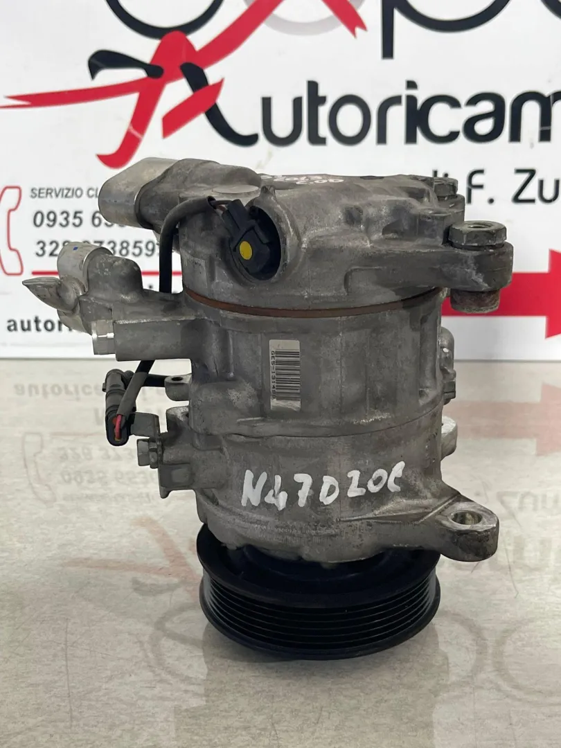 COMPRESSORE A/C con codice 6452 9223695-03 da 64529223695 BMW Serie 1 (F21) con codice motore N47D20C Diesel 2000