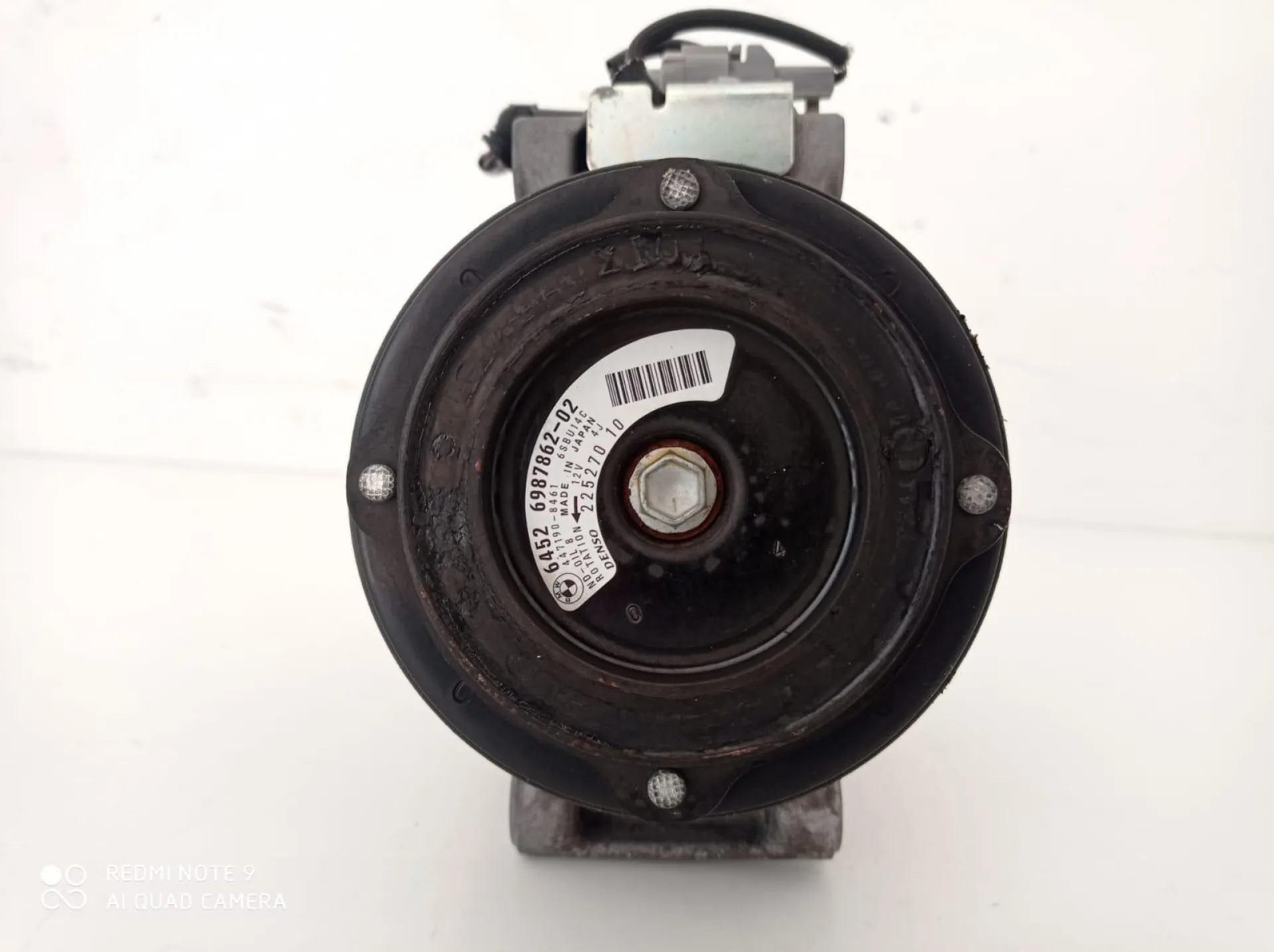 COMPRESSORE A/C con codice 447260-1850 da BMW Serie 1 Serie (E87) Diesel 2000 (07>)