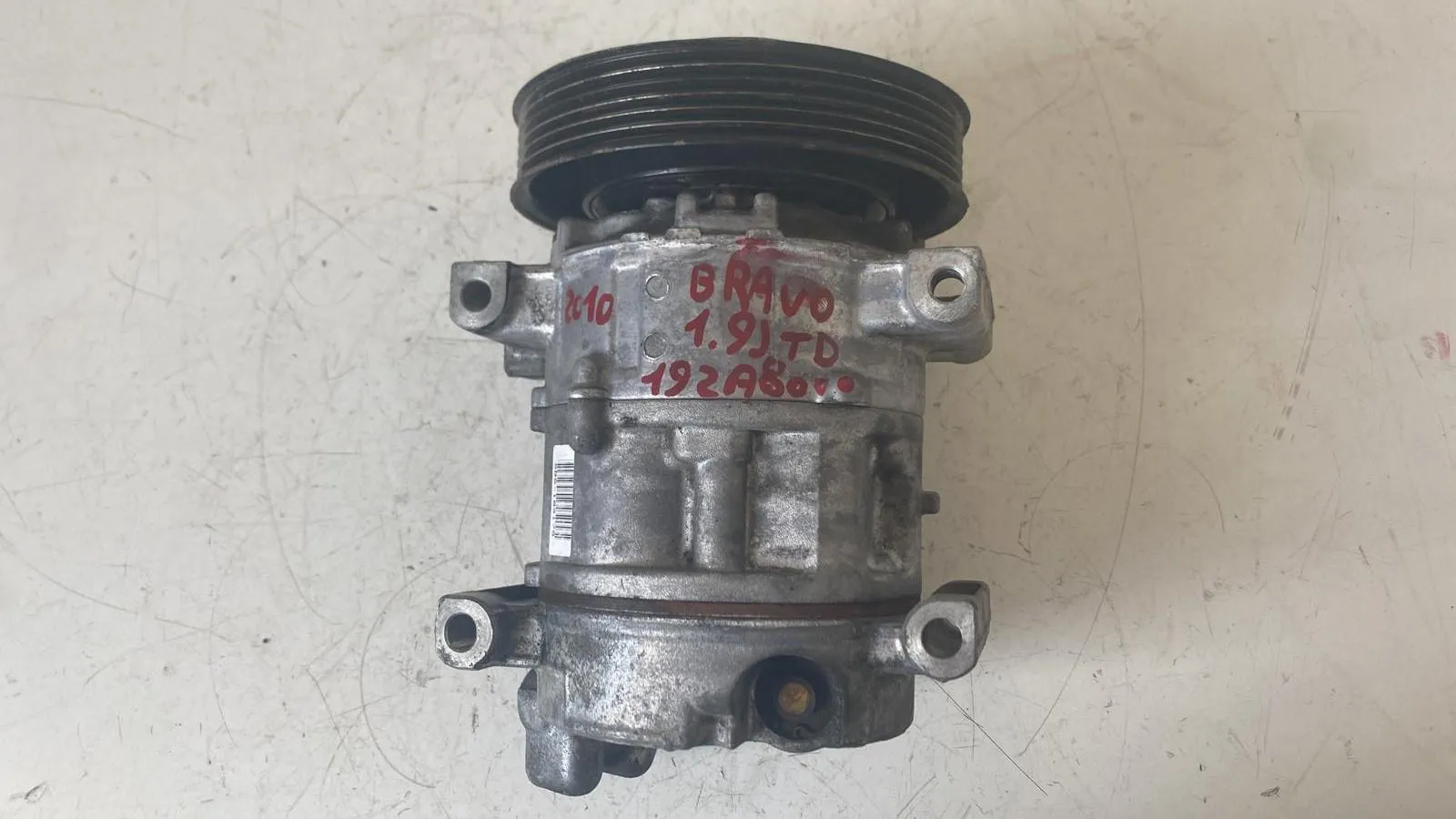 COMPRESSORE A/C con codice 447220-8645 da FIAT Bravo 2° Serie con codice motore 192A8000/192A8000 Diesel 1900 (07>10)