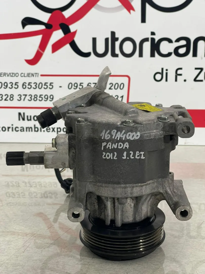 COMPRESSORE A/C con codice 5A7875200 da FIAT Panda 3° Serie con codice motore 169A4000 Benzina 1200 (12>)