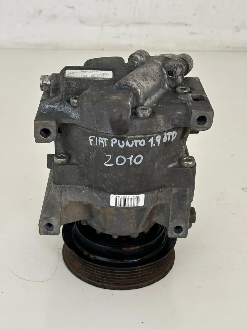 COMPRESSORE A/C con codice 447260-7000 da FIAT Punto Berlina 5P 3° Serie con codice motore 188A2000/188A2000 Diesel 1900 (03>)