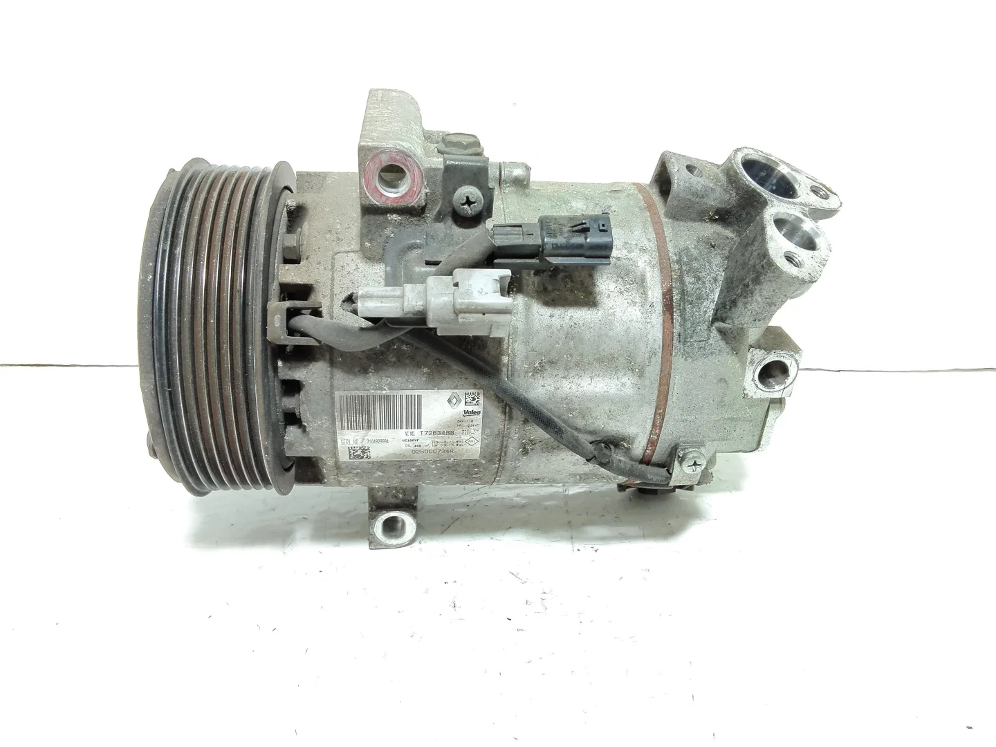 COMPRESSORE A/C con codice 926000734R da RENAULT Clio Serie IV con codice motore H4BB4 Benzina 900 (12>19)
