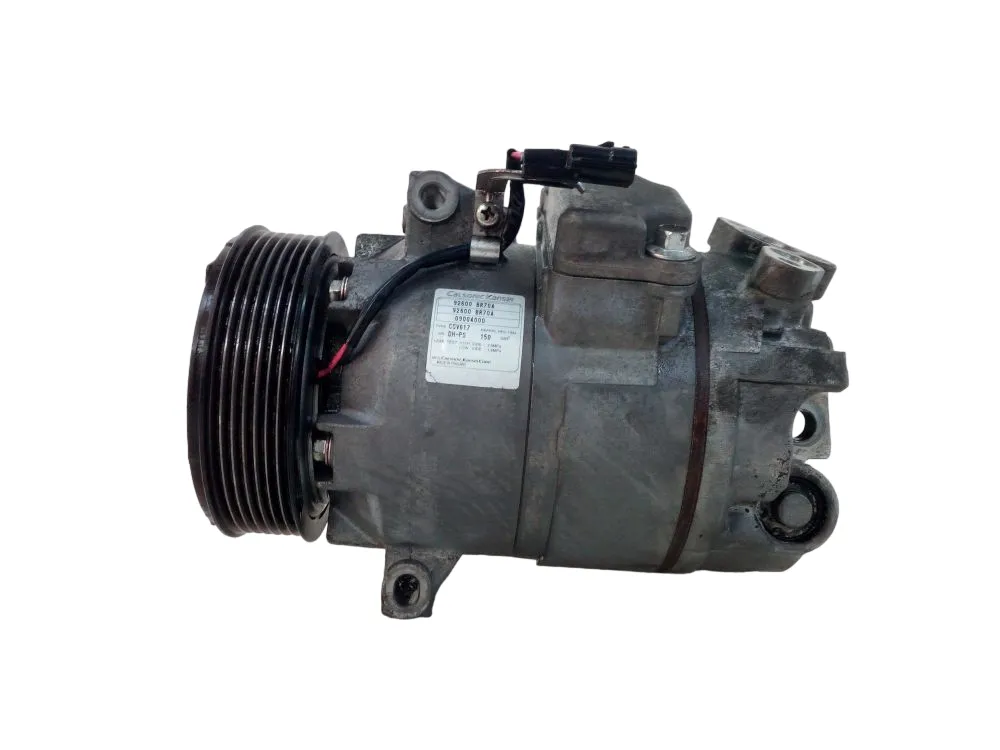 COMPRESSORE A/C con codice 92600BR70A da NISSAN Qashqai 2° Serie con codice motore M9RG8/M9RG8 Diesel 2000 (10>13)