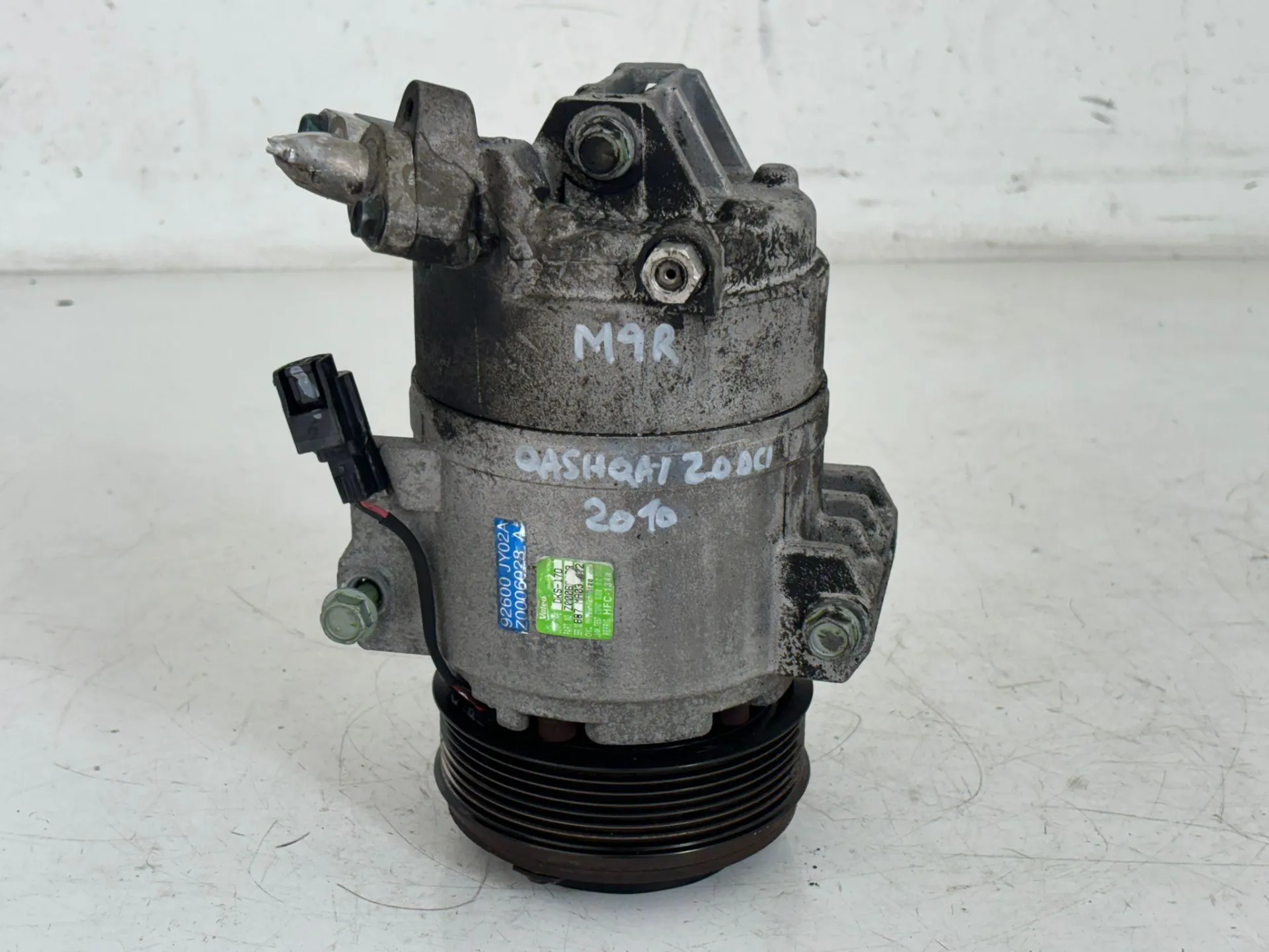 COMPRESSORE A/C con codice 92600 JY02A da NISSAN Qashqai 2° Serie Diesel 2000 (10>13)