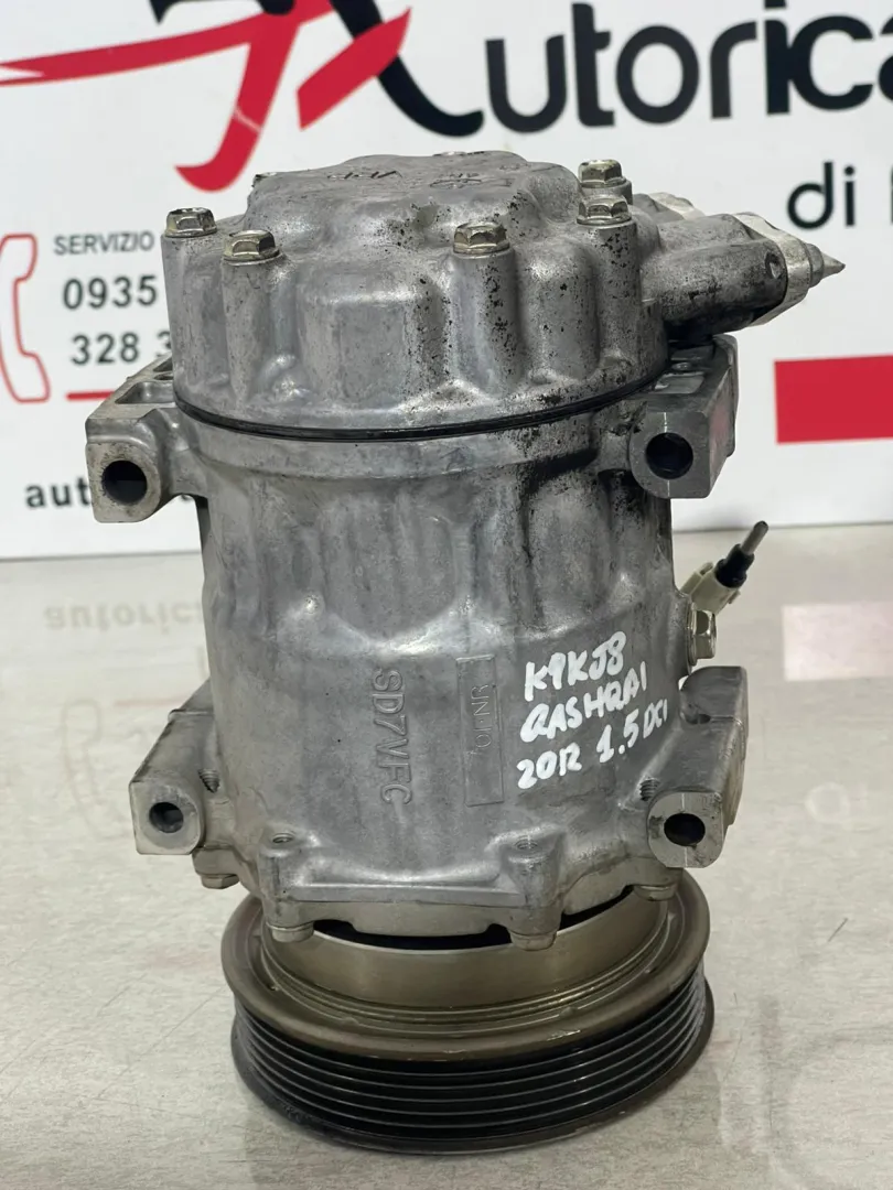 COMPRESSORE A/C con codice 926006229R da 2763000Q3J NISSAN Qashqai 2° Serie con codice motore K9K J8 Diesel 1500