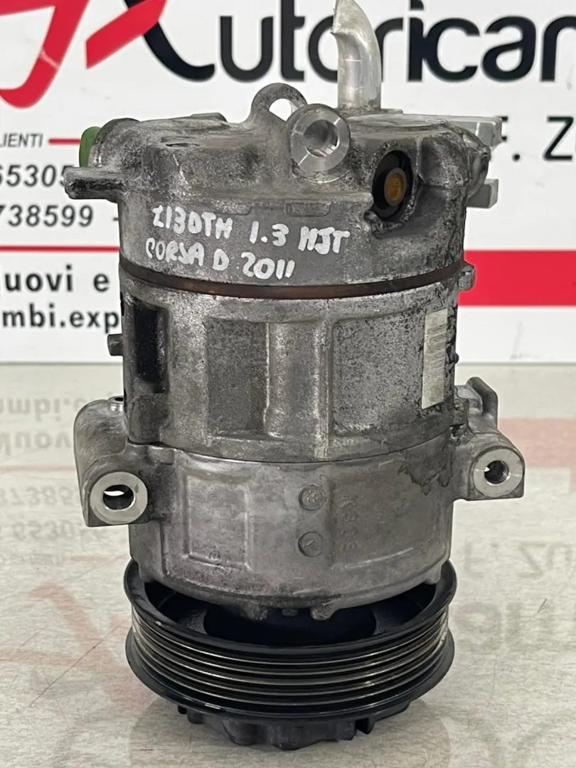 COMPRESSORE A/C con codice 55703721 da 95516234 OPEL Corsa D 3P 2° Serie con codice motore Z13DTH Diesel 1300