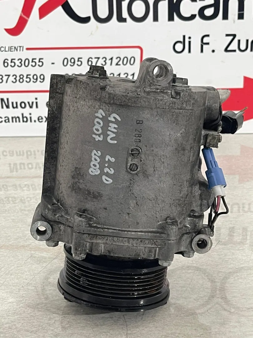 COMPRESSORE A/C con codice 7813A091 da 1607025280 PEUGEOT 4007 1° Serie con codice motore 4HN Diesel 2200