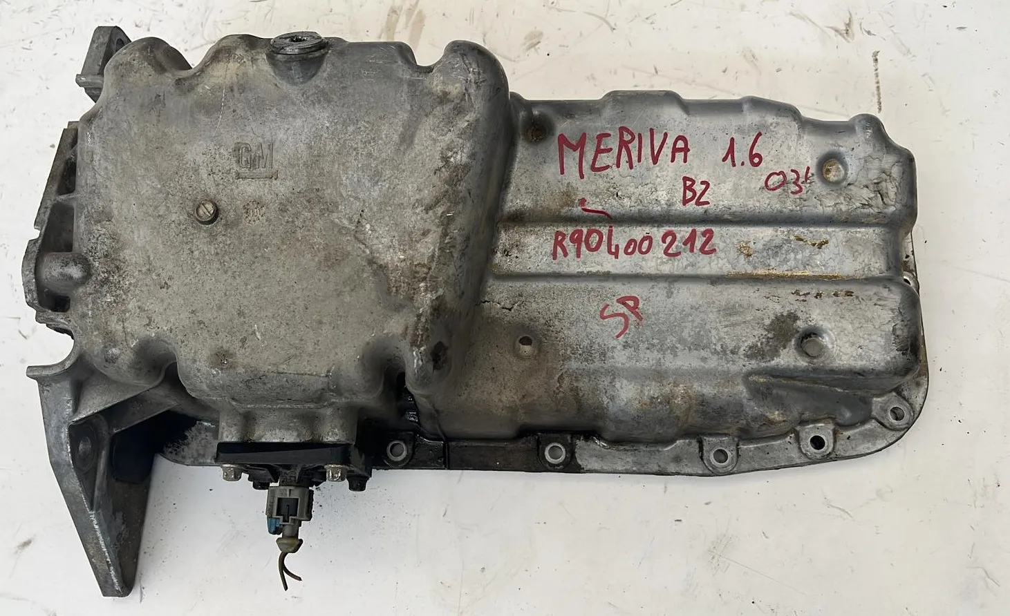 Coppa olio motore Opel Meriva 1.6 B del 2004 CODICE RICAMBIO : R90400212
