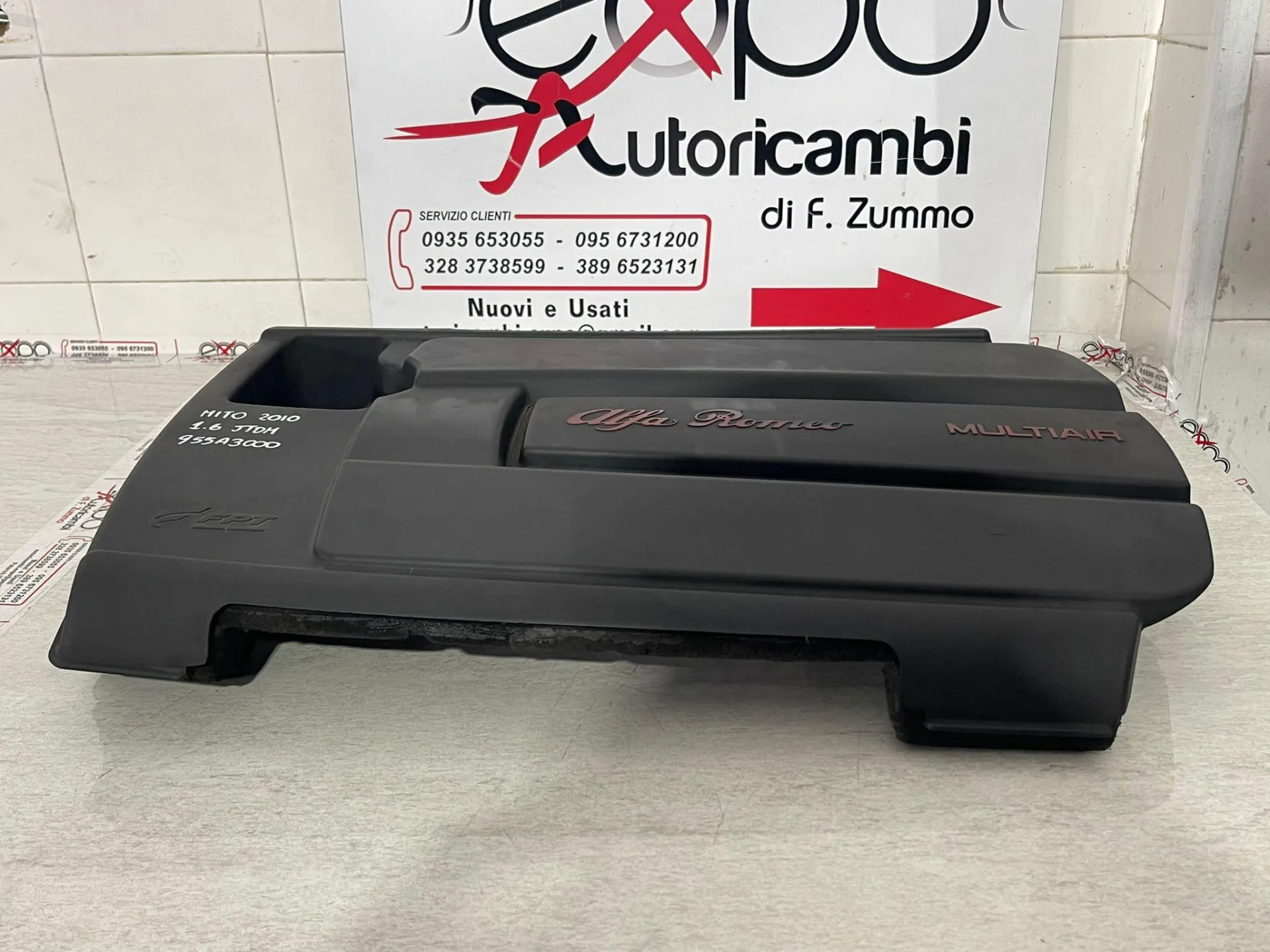 COPRIMOTORE ALFA ROMEO Mito Serie (955_) 55197220 con codice motore 955A3000 Diesel 1600 (08>)
