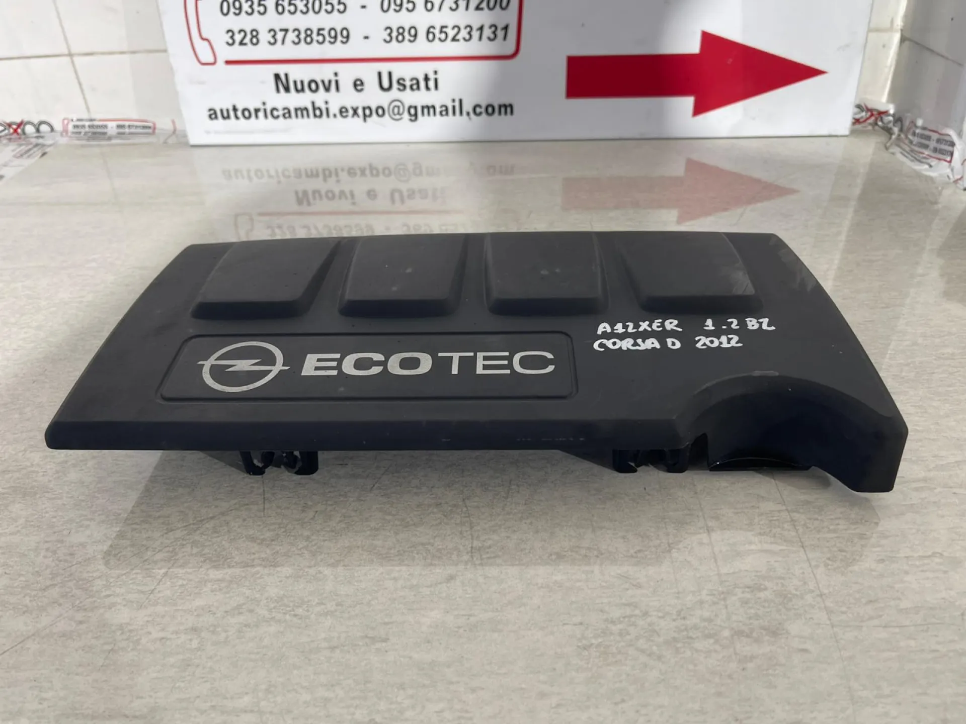 COPRIMOTORE con codice 55561431 da OPEL Corsa D 5P 1° Serie con codice motore A12XER Benzina 1200