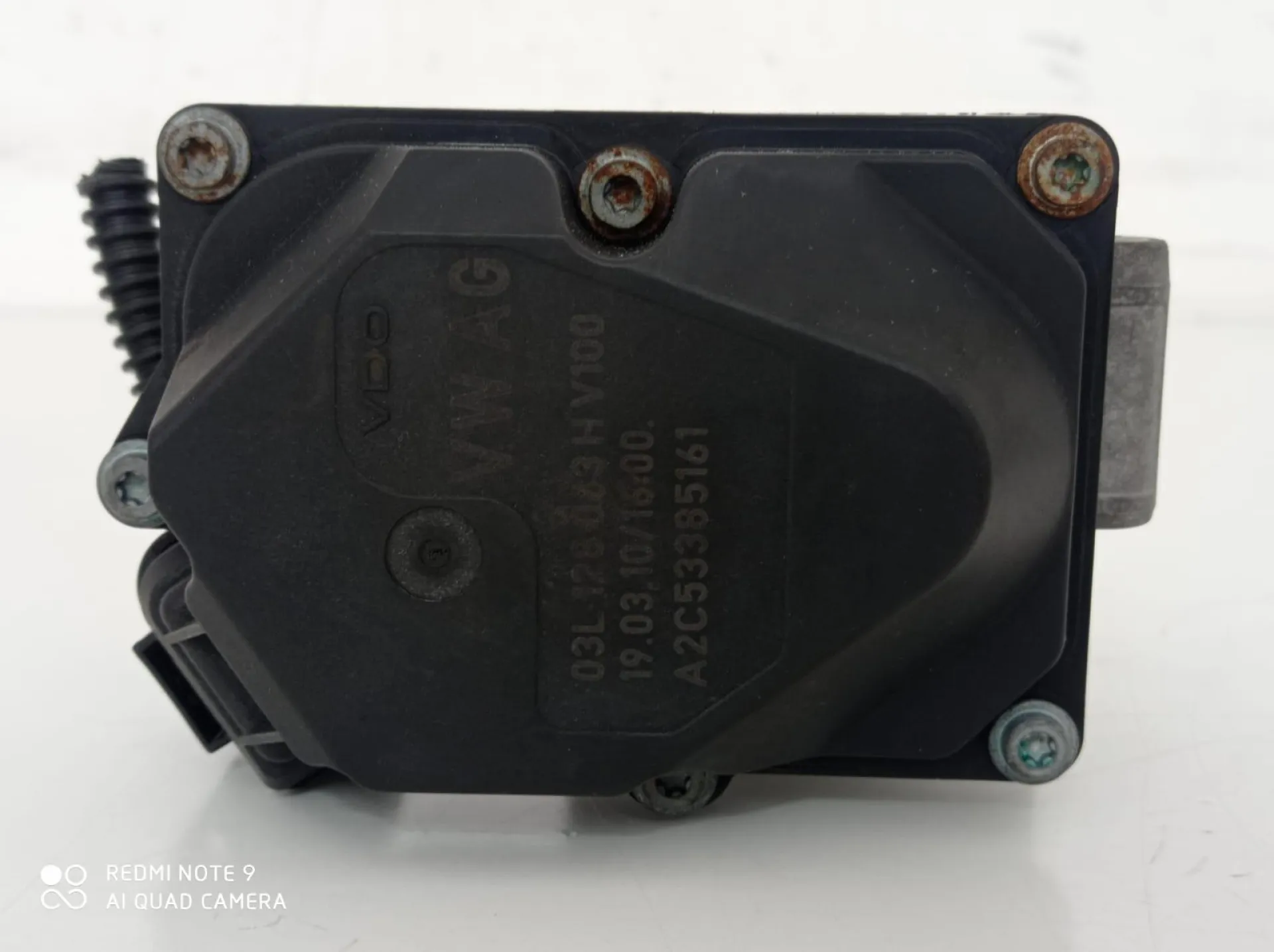 CORPO FARFALLATO con codice 03L128063 H da VOLKSWAGEN Transporter T5 4° Serie con codice motore CCH/CCH Diesel 2000 (09>)