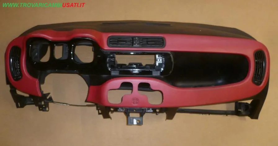 CRUSCOTTO NERO CON FASCIA ROSSA SOLO ABBINATO A KIT AIRBAG