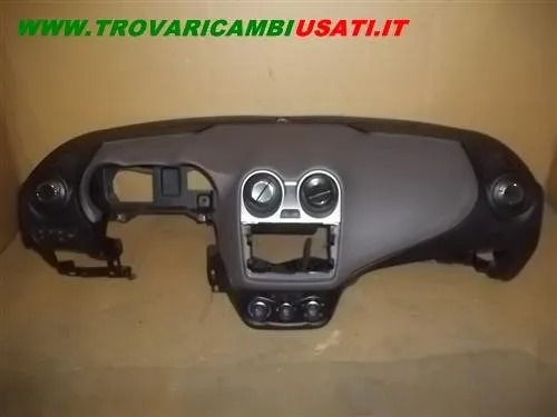 CRUSCOTTO NERO CON PARTE CENTR. MARRONE ALFA ROMEO MITO (X6/QZ) ABBINATO SOLO A KIT AIRBAG