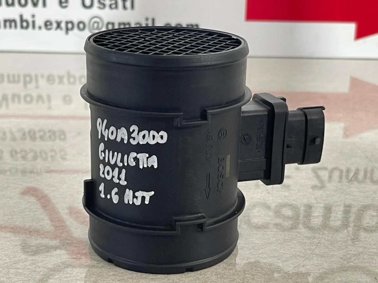 DEBIMETRO con codice 0281006054 da 51782035 ALFA ROMEO Giulietta Serie (940_) con codice motore 940A3000 Diesel 1600