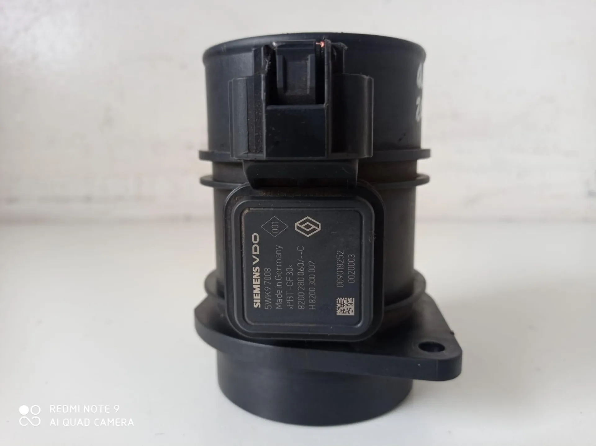 DEBIMETRO con codice 5WK97008 da NISSAN Qashqai 2° Serie Diesel 1500 (10>13)