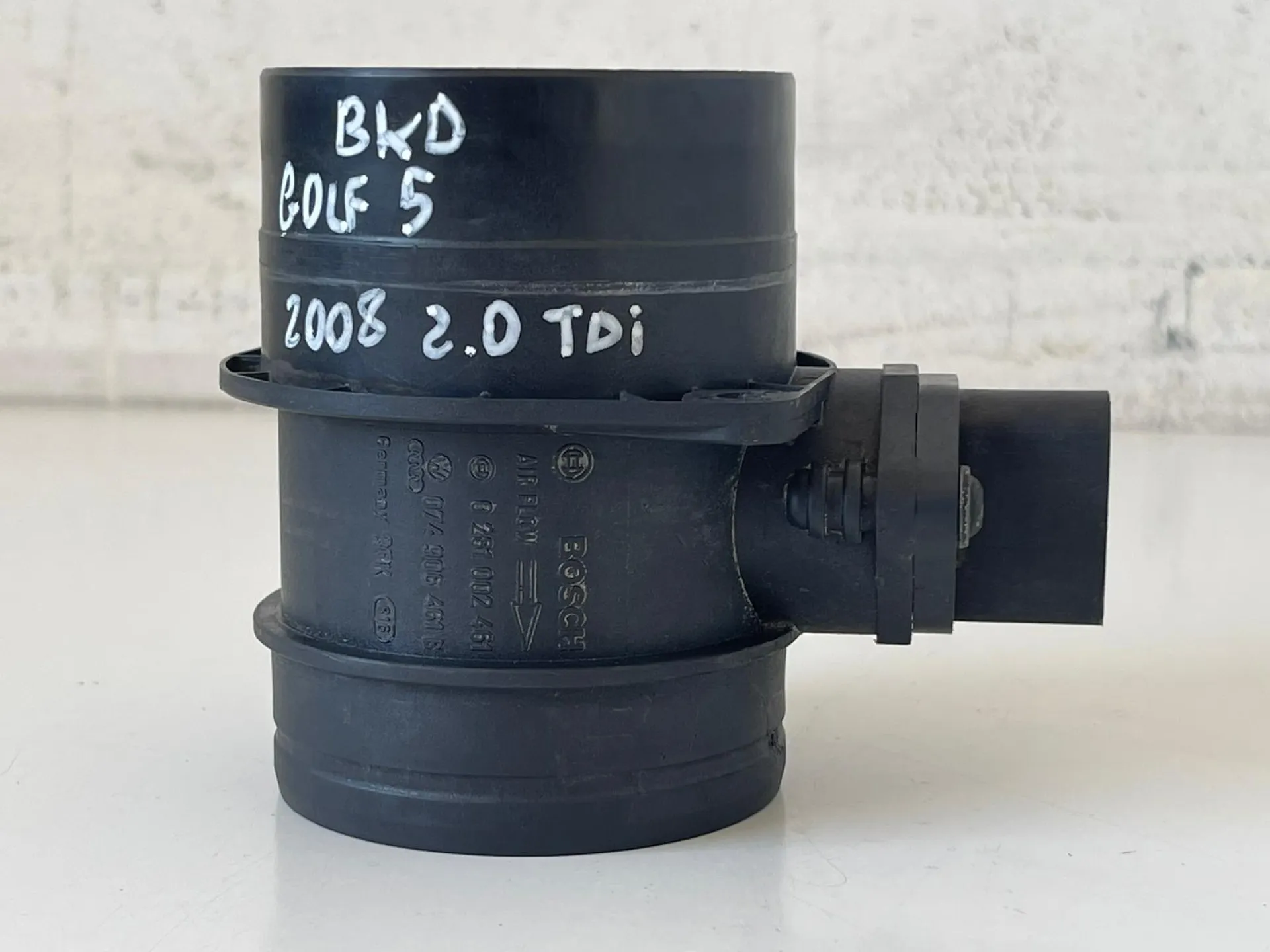 DEBIMETRO con codice 0281002461 da VOLKSWAGEN Golf 5 Berlina Diesel 2000 (03>08)