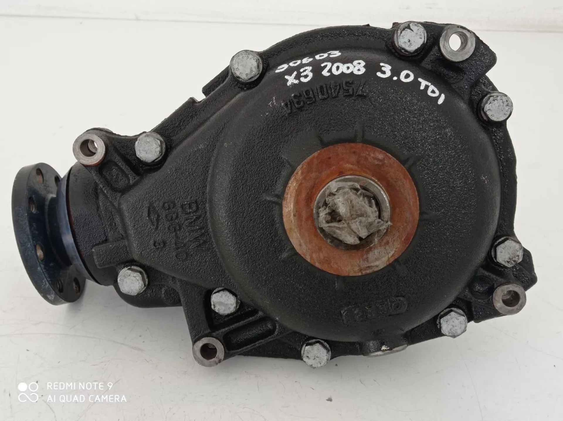 DIFFERENZIALE ANTERIORE con codice 7540634 da BMW X3 1° Serie con codice motore 306D3/306D3 Diesel 3000 (04>10)