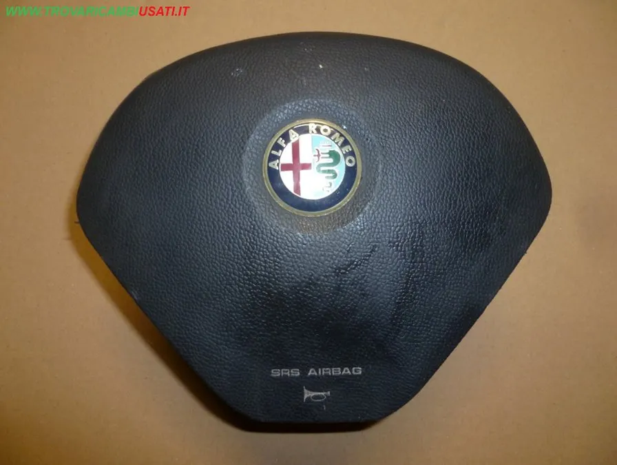 DISPOSITIVO AIRBAG LATO GUIDA 2 SPINE VIOLA - ARANCIO ALFA ROMEO MITO (955-X6/QZ/10)