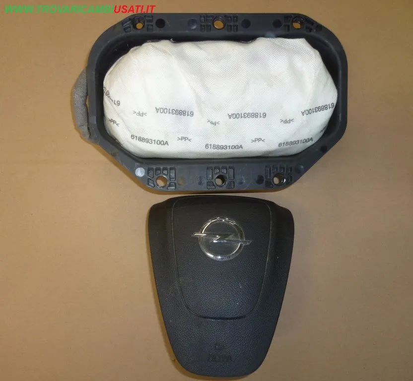 DISPOSITIVO AIRBAG LATO GUIDA KIT VOLANTE 1 SP. NERA - PASS. 1 SP. NERA OPEL ZAFIRA (A05)