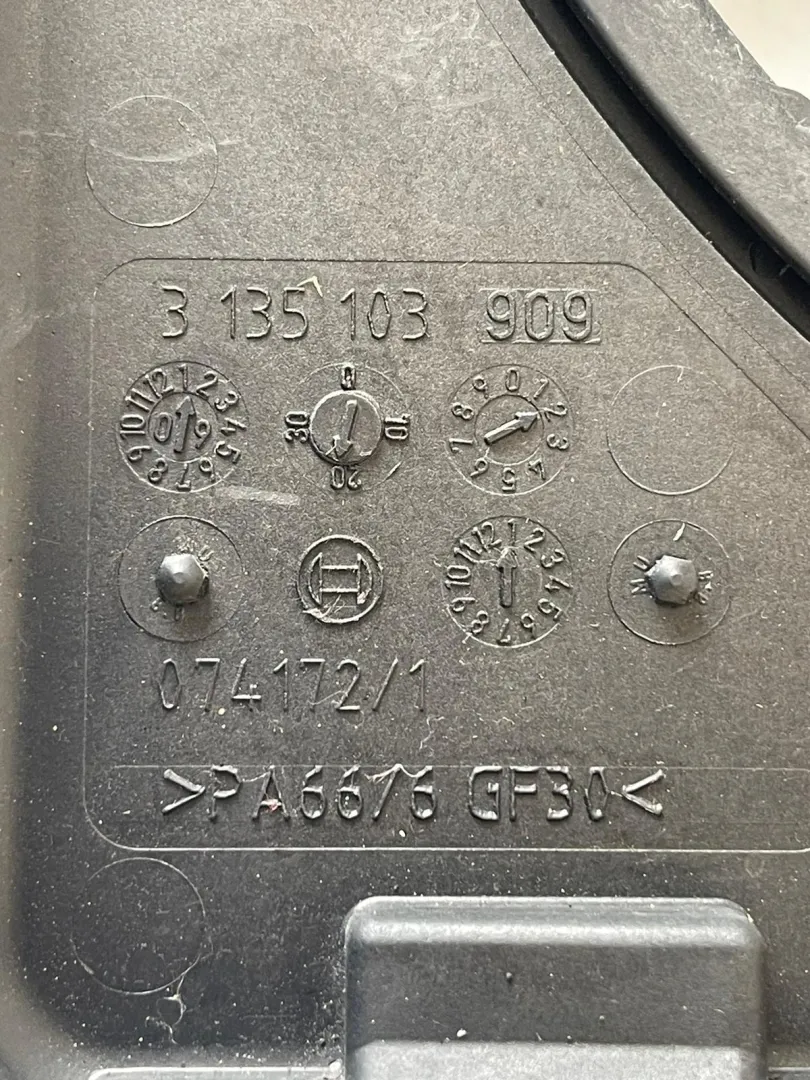 ELETTROVENTOLA con codice 0130303304 da OPEL Astra H Berlina 2° serie Diesel 1700 (07>)