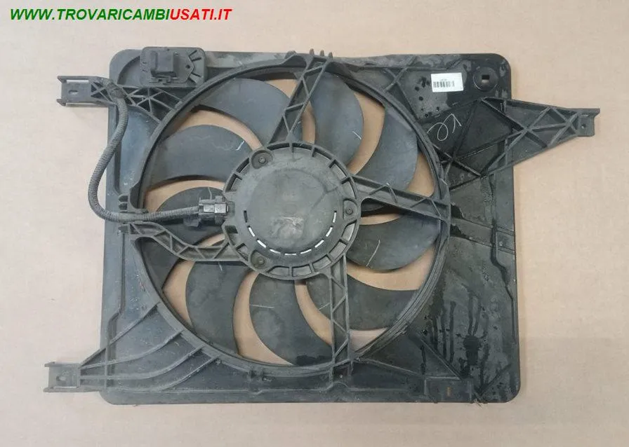 ELETTROVENTOLA RADIATORE CON SUPPORTO