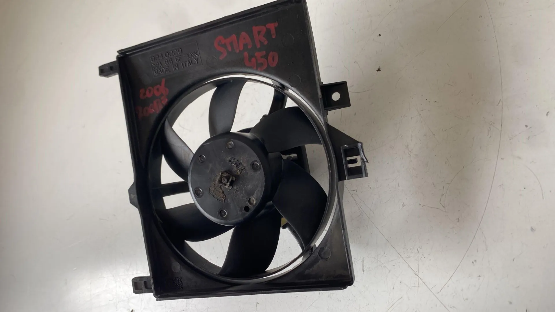 ELETTROVENTOLA con codice 824.0229 da SMART Fortwo Coupé (W450) Benzina 700 (03>07)