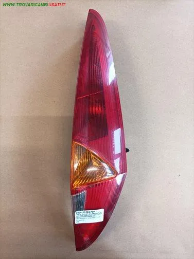 FANALE POST.D/LAMPADINA (->03/00) FRECCIA GIALLA INTERNO ROSSO MOD. 3P.
