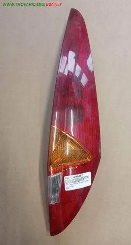 FANALE POST.D/LAMPADINA (->03/00) FRECCIA GIALLA INTERNO ROSSO MOD. 3P