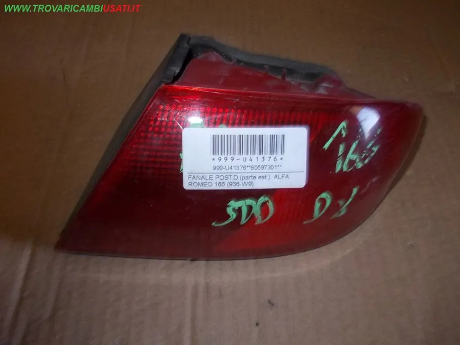 FANALE POST.D.(parte est.) ALFA ROMEO 166 (936-W9)