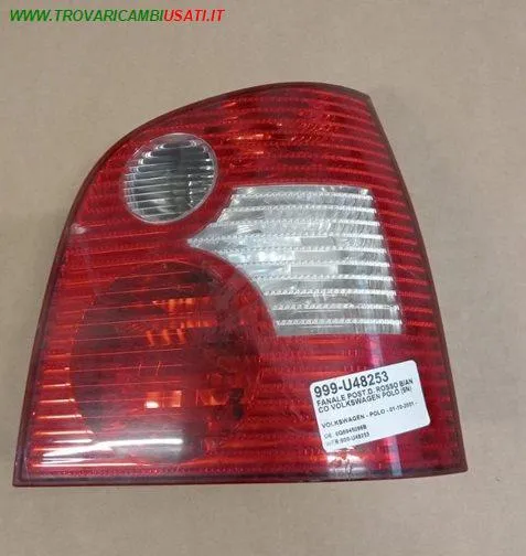 FANALE POST.D. ROSSO BIANCO VOLKSWAGEN POLO (9N)