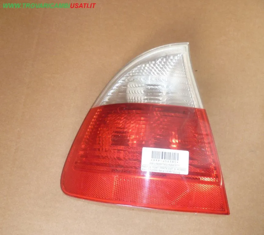 FANALE POST. PARTE EST. S. ROSSO BIANCO BMW Serie 3 E46 Touring