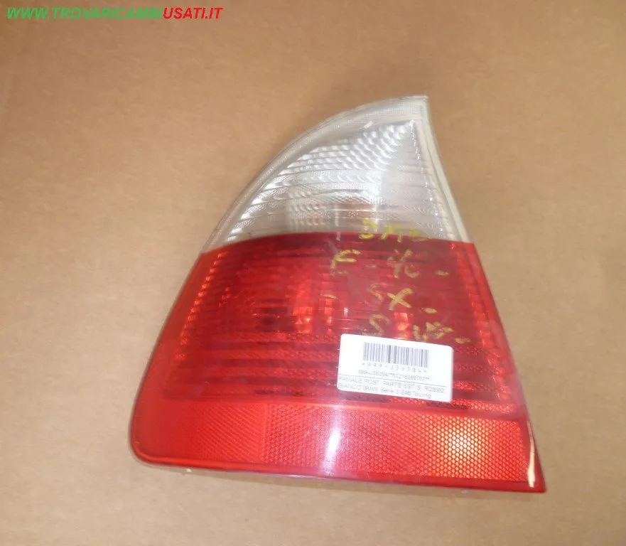 FANALE POST. PARTE EST. S. ROSSO BIANCO BMW Serie 3 E46 Touring