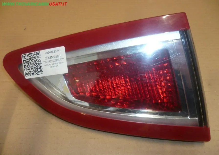 FANALE POST. PARTE INT. S. BORDO ROSSO 265550018R