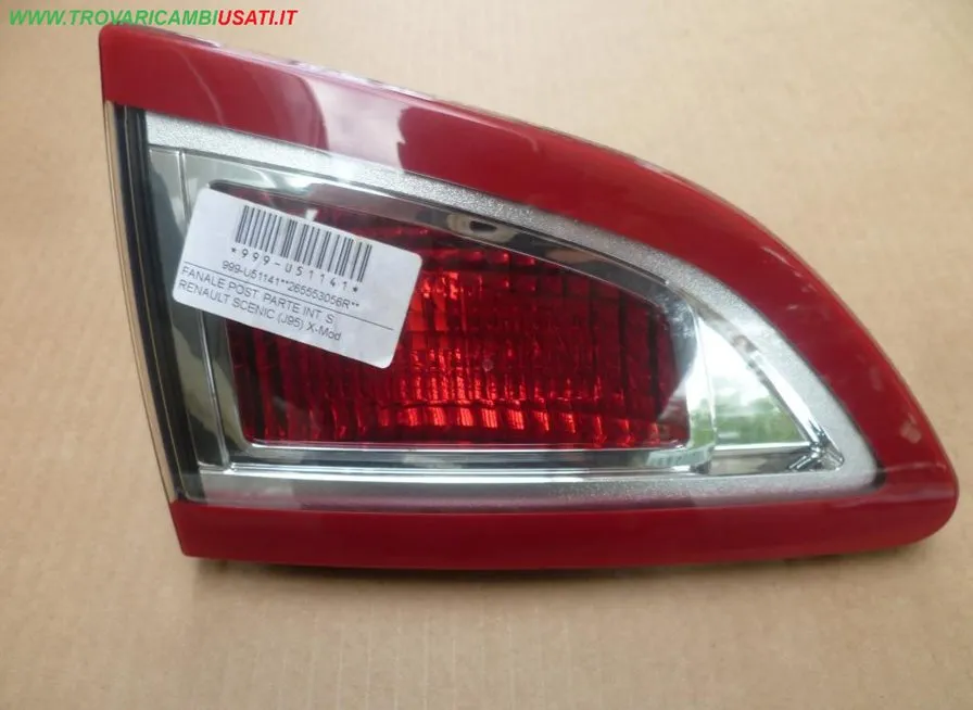 FANALE POST. PARTE INT. S. RENAULT SCENIC BORDO ROSSO (J95)