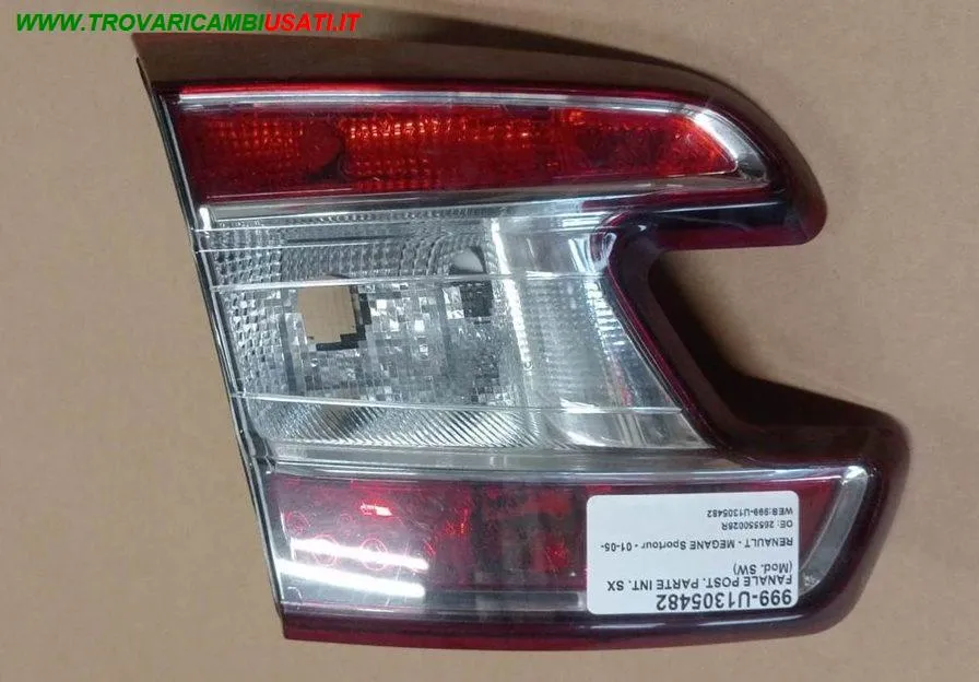 FANALE POST. PARTE INT. SX (Mod. SW)